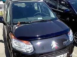 Дефлектор капоту мухобійка для CITROEN C3 Picasso 2009-