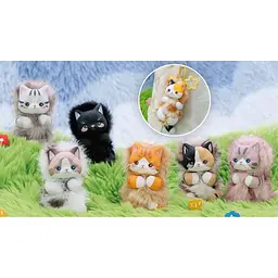 Колекційна іграшка з кільцем 10/10 Toys Bobocat серія Golden Fruit blind box (QWJG402) - мініатюра 15