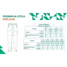 Штани Seeland Oak 52 Зелений - мініатюра 6