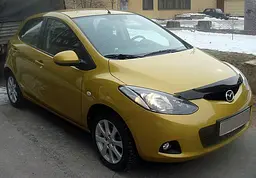 Дефлектор капоту мухобійка для MAZDA 2 2008-