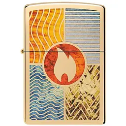 Запальничка Zippo 254B Elements Of Earth Design - мініатюра 2