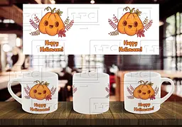 Чашка "Happy Halloween" 180, Чорна