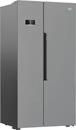 Холодильник SBS Beko GN164020XP 179х71х91см 2 двері холодильне відділення 368 л морозильне відділення 190 л A+ NF нержавіюча сталь (GN164020XP)