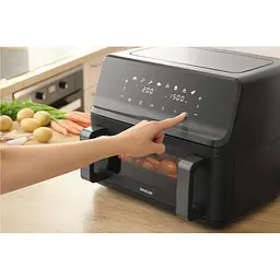 Мультипіч Sencor Dual Vita Fryer чорний 9 л 2700 Вт (SFR9650BK) - мініатюра 9
