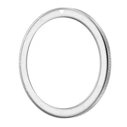 Безель металевий Sikai для смартгодинника Xiaomi Watch S3/S4 Silver-2 + захисне скло - мініатюра 5