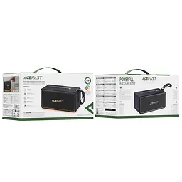 Портативна колонка ACEFAST K3 Max portable wireless speaker Black (6974316285038) - мініатюра 2