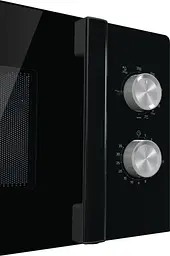 Мікрохвильова піч, 20л, мех. управл., 800Вт, гриль, чорний Gorenje kuh0015133 - мініатюра 6