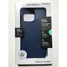 Оригінальний протиударний чохол Incipio Duo MagSafe для iPhone 14 Pro Max (6.7") Blue IPH-2035-MNYIB - мініатюра 7