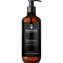 Шампунь для чоловіків Barbers Brooklyn проти лупи 400 мл