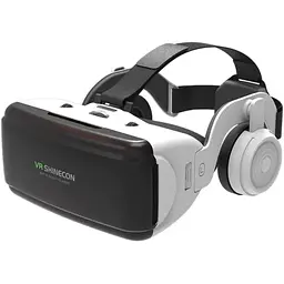Окуляри віртуальної реальності з навушниками Shinecon SC-G06E (Білий)