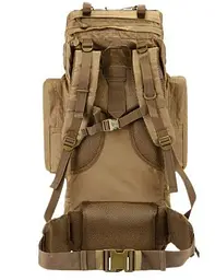 Великий рюкзак з дощовиком 65L Combat 32х20х75 см sum0024126 - мініатюра 3