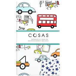Підковдра дитяча Cosas Cars 110х140 см біла (CarsHouse_Starfall_140q) - мініатюра 2