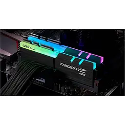 Пам'ять для настільних комп'ютерів G.Skill 64 GB (2x32GB) DDR4 3600 MHz Trident Z RGB (F4-3600C18D-64GTZR) - мініатюра 2