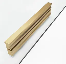 Душова кабіна Rea Montana 80x100 brashed gold REA-K6635, Золотий, Універсальна, прозорий, золотий - мініатюра 6