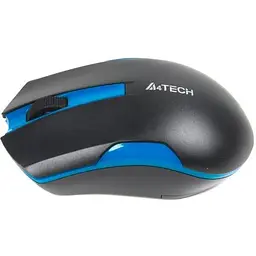 Миша A4Tech G3-200N Wireless black+blue - мініатюра 2