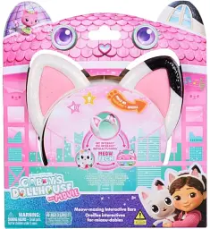 Інтерактивні котячі вушка Габбі Spin Master Gabby's Dollhouse The Movie Meow-mazing Interactive Ears звукові та світлові ефекти від 3 років (SKU-188) - мініатюра 6