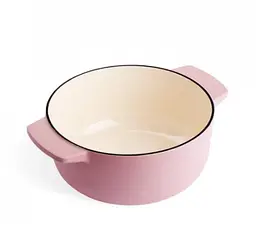 Каструля з кришкою KitchenAid СС007431-001 26 см 5.2 л суха троянда - мініатюра 7