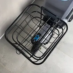 Міський електровелосипед EVOBIKE Nova S 500W з пасажирським сидінням, поворотниками, корзиною та дисплеєм, 48V 12Ah (економний, до 40 км/год), графітові-сірого кольору  - мініатюра 19
