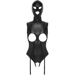 Костюм БДСМ Bad Kitty Naughty Toys Body With Head Mask L чорний