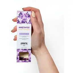 Масажна олія Exsens Amethyst Sweet Almond 100 мл - мініатюра 3