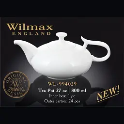 Чайник заварювальний Wilmax Color 800 мл (WL-994029/1C) - мініатюра 2