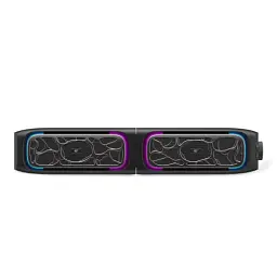 Колонки 2.0 Havit HV-SK215, Black, 2 x 2.5 Вт, mini-jack 3.5 мм, Bluetooth, USB, RGB підсвічування, радіус дії до 10 м - мініатюра 5