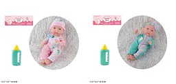 Ігрова лялька-пупс Baby lovely playset з пляшкою для годування (AD611-4/5) в асортименті