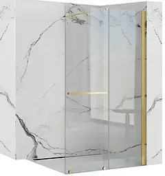 Душова стінка Rea Cortis 100 gold REA-K8484