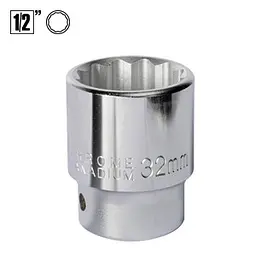 Головка торцева подовжена 1/2" (12 гр.) 32 мм 76046232-12pt