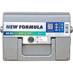 Акумулятор автомобільний NEW FORMULA 60Ah Ев (-/+) 540EN (5602204249) - мініатюра 4