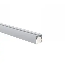 LED профіль накладний з розсіювачем PC 2 м Kloodi KLP2525 3 - мініатюра 2