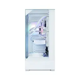 Zalman PC case P40 Prism без БЖ, 2xUSB3.0, 1xUSBType-C, 1x120мм ARGB, VGA 420мм, LCS ready, TG 3x Panels, ATX, білий - мініатюра 8
