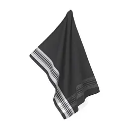 Полотенце Kela кухонное Gianna, 70x50 см, черное с полосками (12786) (00000023330)