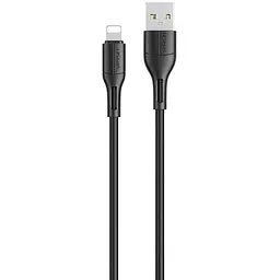 USB Кабель Usams Lightning U68 Charging 2A 1.0m Чорний