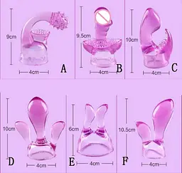 Leten G Spot Headgear 2 - насадка для вібромасажера, 6х4 см - мініатюра 4