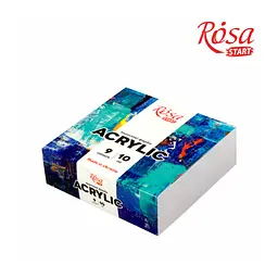 Акрилові фарби Rosa START COLOR 9 x10мл (4823098530992) - мініатюра 1