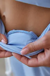 Демісезонні спортивні штани для вагітних Shanghai L (46) Lullababe Блакитний - мініатюра 6