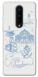 TPU чохол Demsky Southern pearl для OnePlus 8