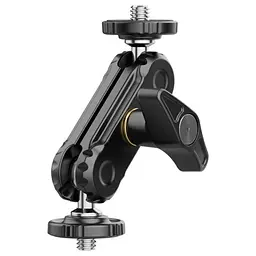 Шарнірний кріплення Ulanzi R102 Dual 1/4 Grip UV-3058 R102 Black - мініатюра 6