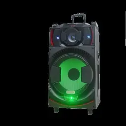 Акумуляторна акустична система XPRO UF-1151-DT колонка валіза 250Вт USB SD FM радіо Bluetooth мікрофон ДК (UF-1151-DT) - мініатюра 2