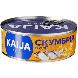 Скумбрія Kaija атлантична в олії 240 г (569601)