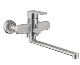 Змішувач для ванни Lidz Luna 005 LDLUN005NKS46093 - мініатюра 3