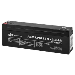 Акумулятор AGM LPM 12V - 2.3 Ah - мініатюра 2