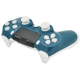 Геймпад джойстик Voltronic DualShock 4 Wireless DoubleShock PS4 blue-white (62197) - мініатюра 2