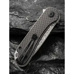 Ніж Civivi Elementum, Damascus, Carbon Fiber/G10 (C907DS) - мініатюра 12