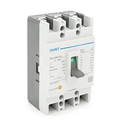Автоматичний вимикач змінного струму CHNT NM1-125S/3300-100А 3P, 380 В. 100A. 8КА/400В; 10КА/800В. 155*90*68mm