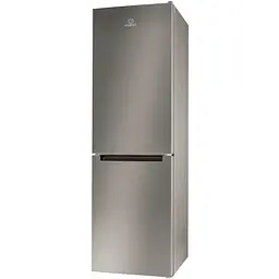 Холодильник із нижньою морозильною камерою Indesit LI8S1ES 2 двері 213 л 90 л A+ ST Сріблястий (LI8S1ES)