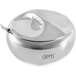 Цукорниця Gipfel Azzurro Bonjour з кришкою і ложкою 520 мл (7121)
