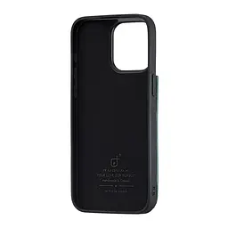 Чохол Jinduka Leather Pocket iPhone 15 Pro Max Green - мініатюра 3