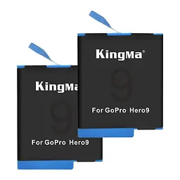 2-Pack KingMa GoPro SPBL1B комплект з 2 акумуляторів